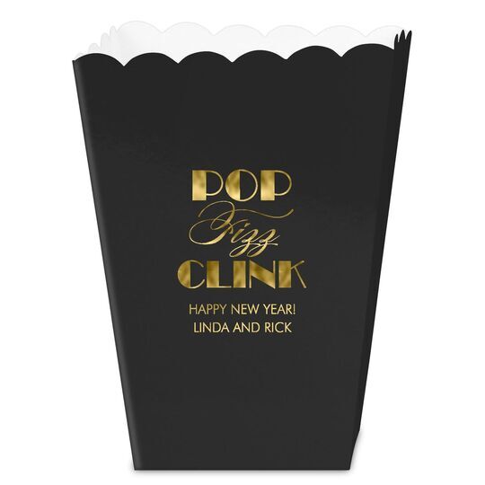 Pop Fizz Clink Mini Popcorn Boxes